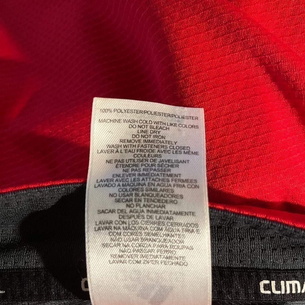 Adidas Men’s Clima Cool Quarter Zip - Picture 4 of 4